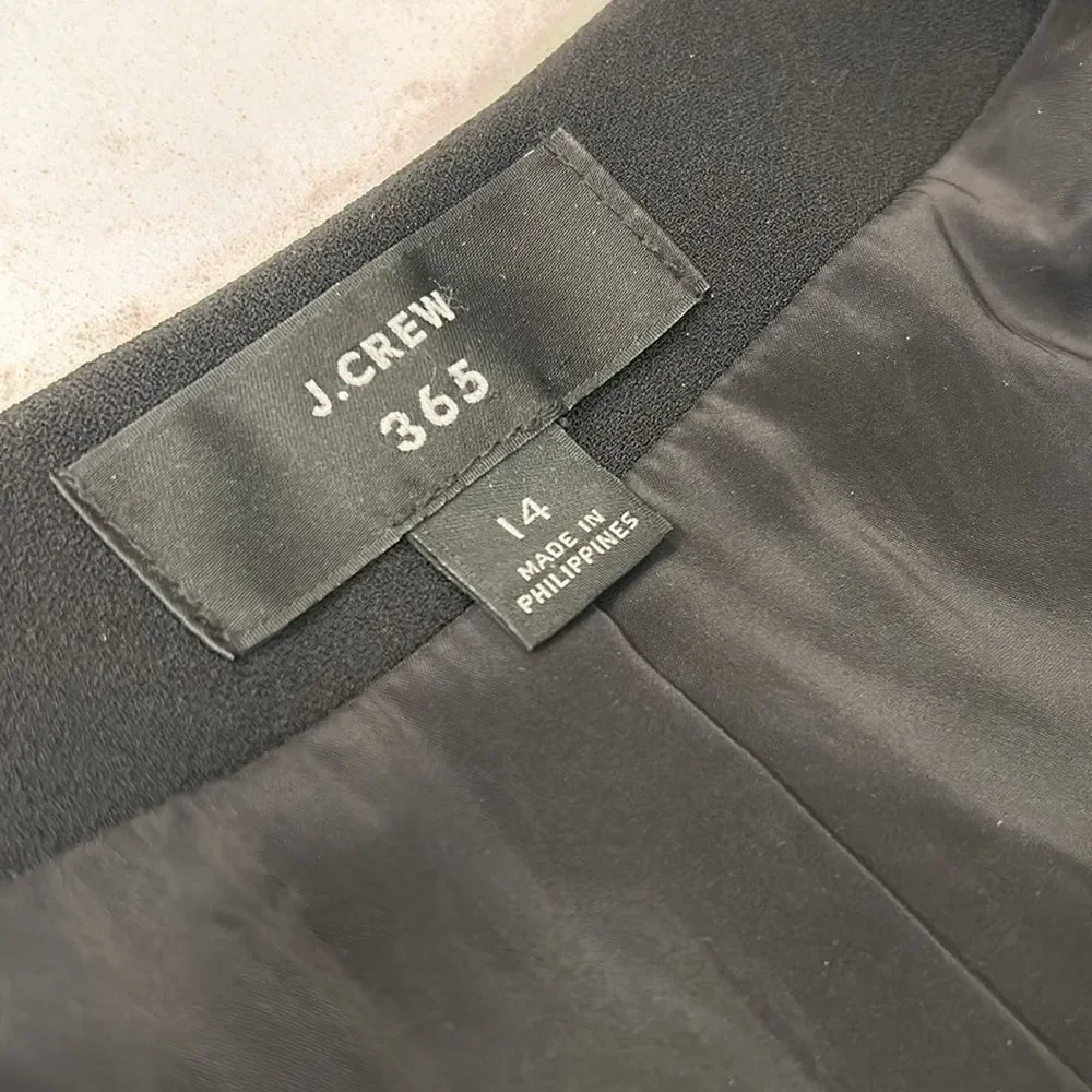 J. Crew 365 Collarless Blazer